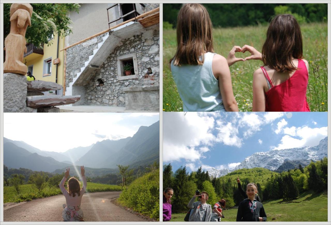 Trnovo Ob Soci Kuhala Kobarid Exterior foto